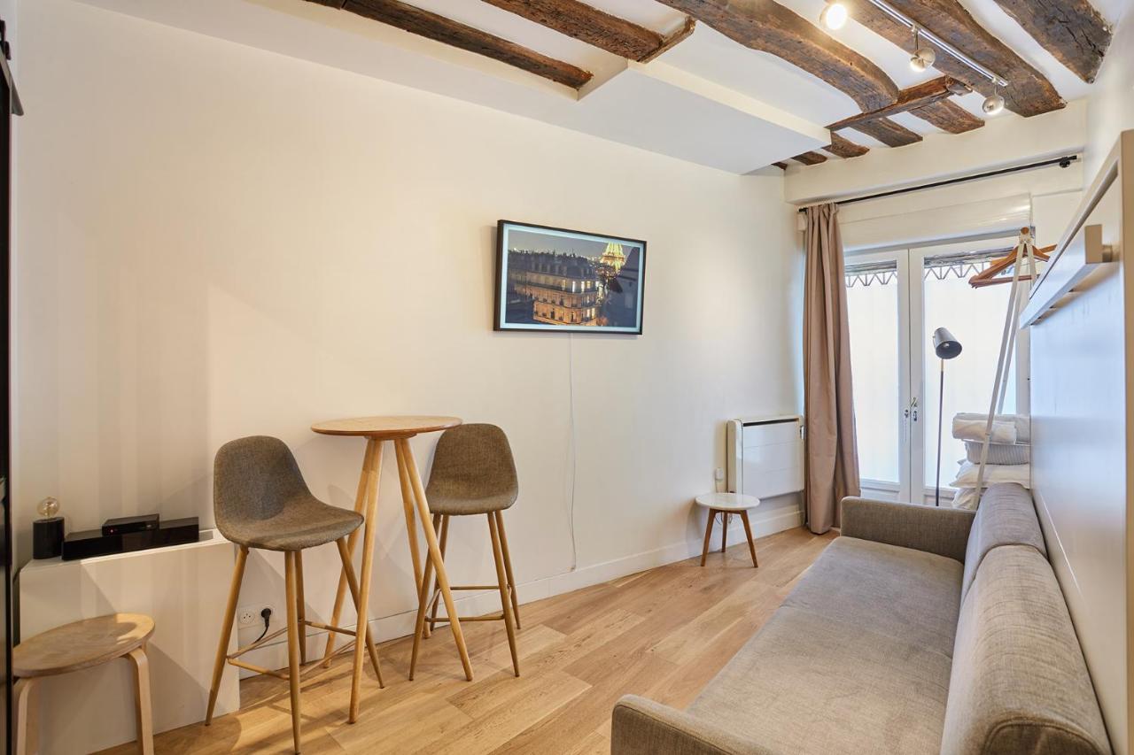 Studio Le Marais Renove / Paris Historique Apartman Kültér fotó
